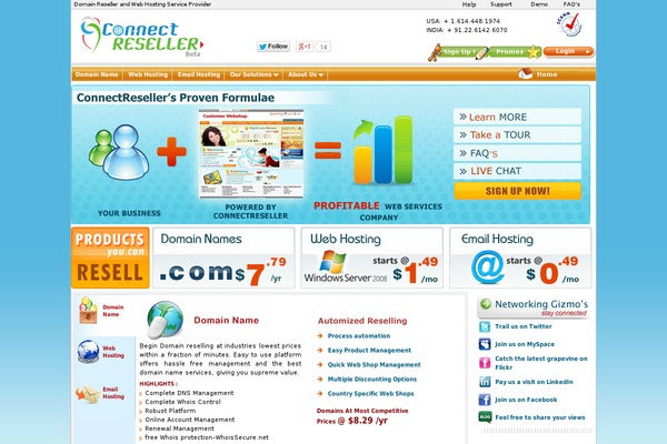 connectreseller.com site used Connectreseller