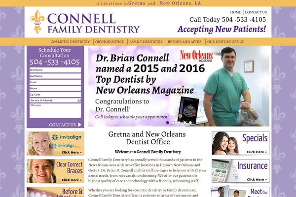connelldentalcare.com site used Connell