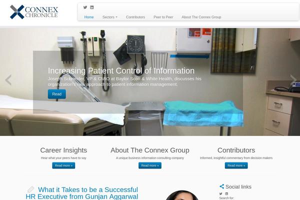 Customizr theme site design template sample