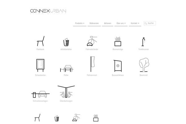 Connex theme site design template sample