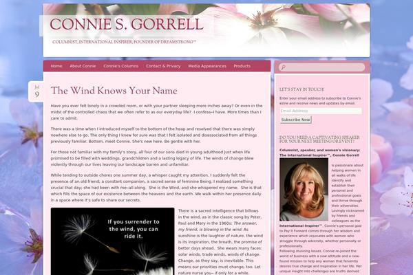 Bouquet theme site design template sample