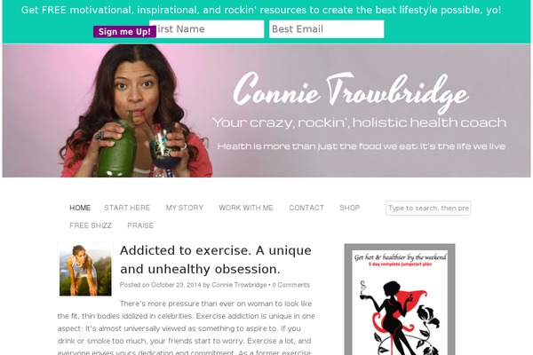 Headway theme site design template sample