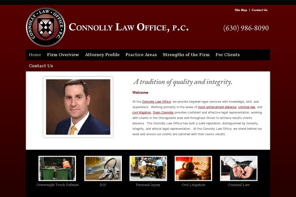 connollylawoffice.com site used Themodernfirm-framework