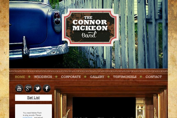 connormckeon.ie site used Connor