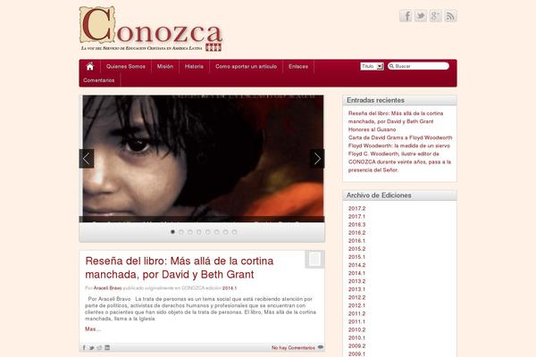 conozca.org site used Ifeaturepro-child