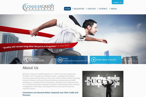 conquercredit.com site used Webcraftive
