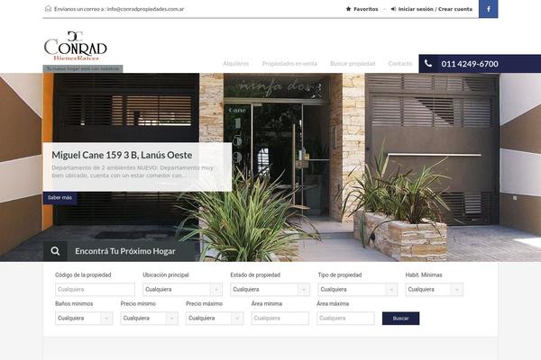 Realhomes Theme theme site design template sample