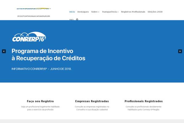 conrerp6.org.br site used Conrerp6