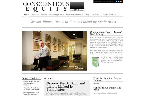 conscientiousequity.com site used Structure_themes