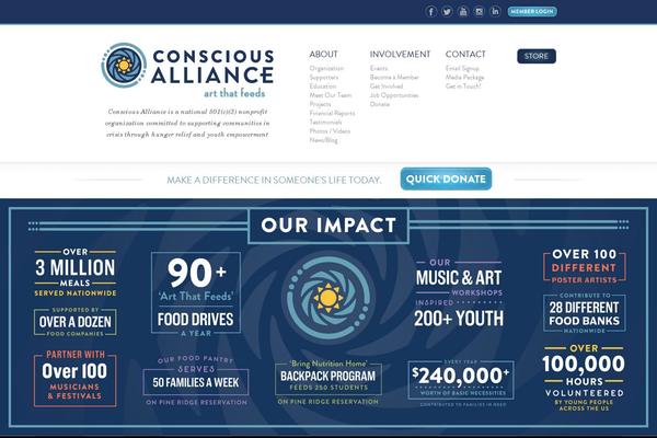 consciousalliance.org site used Ca-3.0