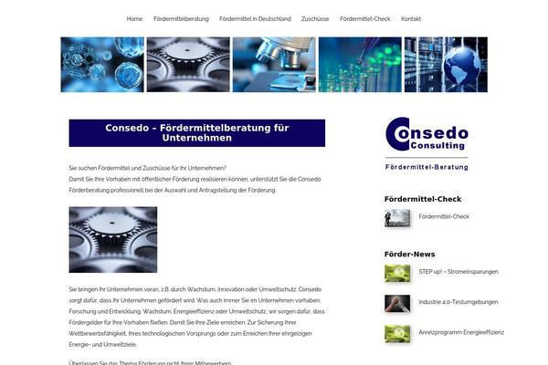 consedo.de site used Consedo