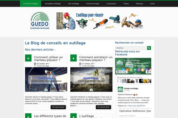 conseils-outillage.fr site used Ifolio