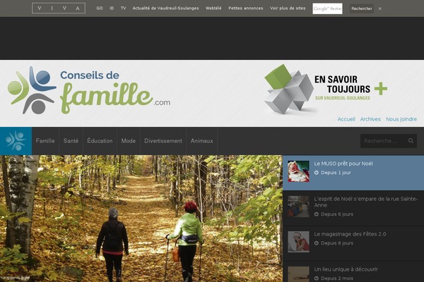conseilsdefamille.com site used iMagPress