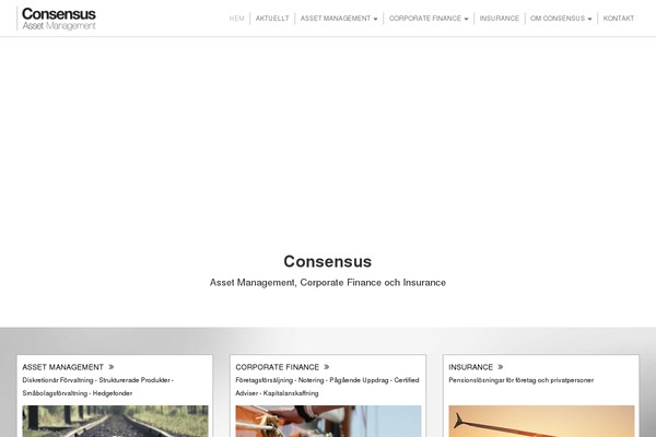 consensusam.se site used Consensus