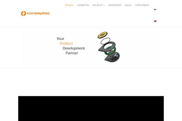 Divi theme site design template sample