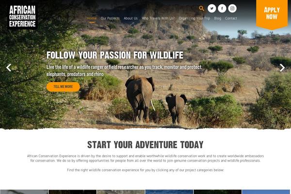 conservationafrica.net site used V1
