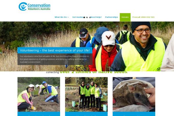 conservationvolunteers.com.au site used Sqw