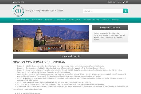 conservativehistorian.com site used Conservative