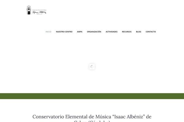 conservatorioalbeniz.com site used Melodyschool