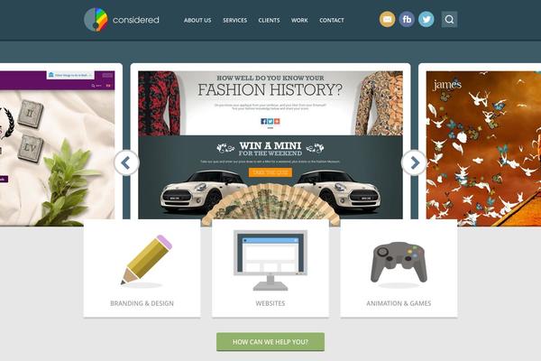 consideredcreative.com site used Considered