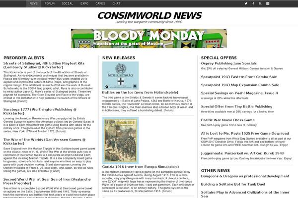 consimworld.com site used Wp-drudge-v2-consimworld