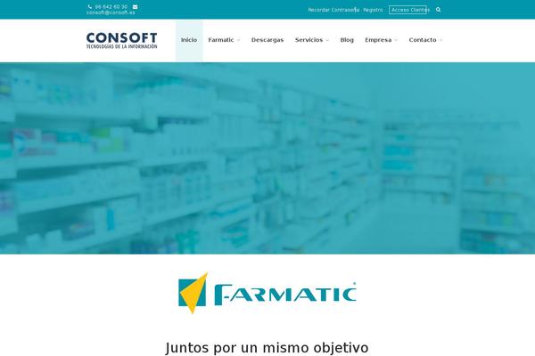 consoft.es site used Copro