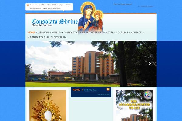 consolatashrine.org site used Saintchurch