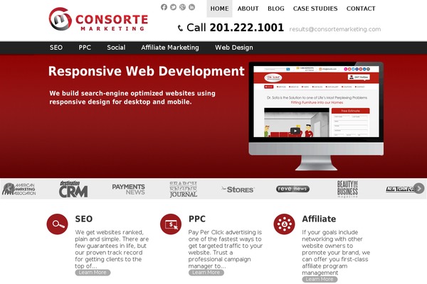 consortemedia.com site used Consortemarketingred