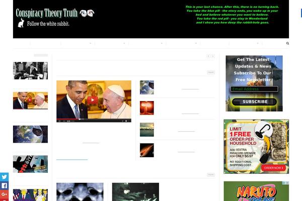 conspiracytheorytruth.com site used SuperNews