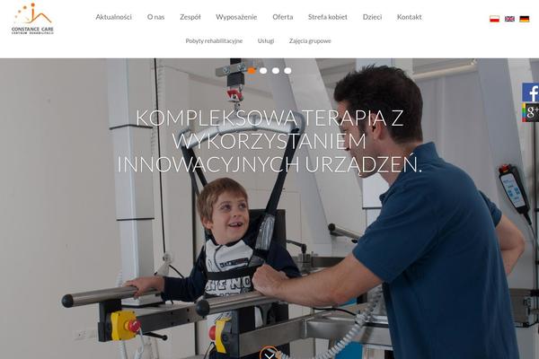 constancecare.pl site used Constancecareszablon