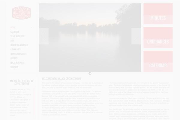 Socha theme site design template sample