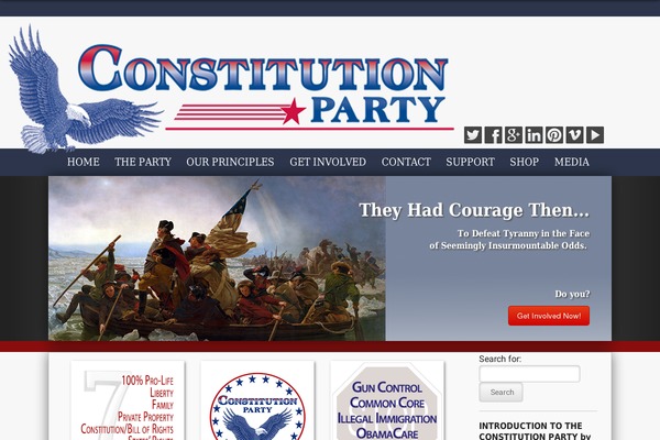 constitutionparty.org site used Specia-child-master