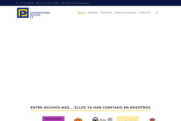 construccionespellicer.es site used Structure-child-theme-01
