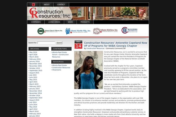 constructionresourcesblog.com site used Crusa
