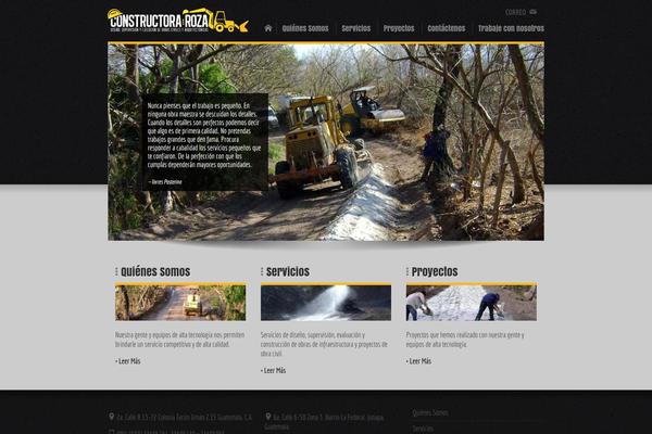 constructoraroza.com site used Constructoraroza2013