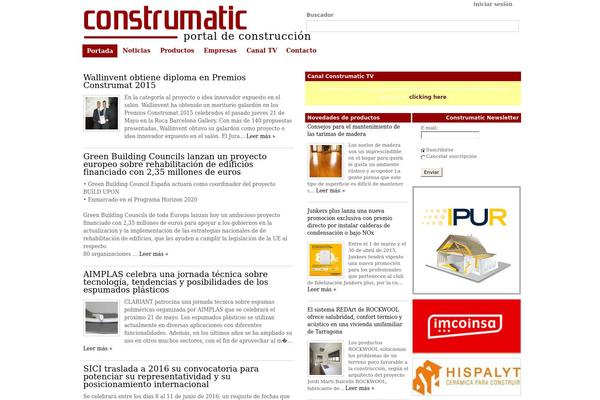 construmatic.com site used Construmatic