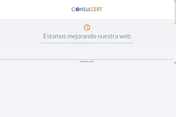consulcert.com site used Consulcert