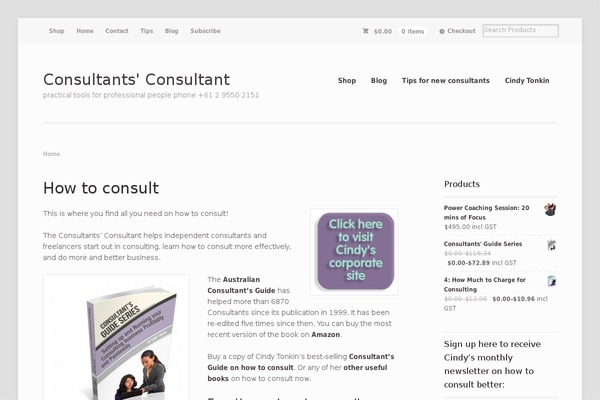 consultantsconsultant.com.au site used Norebro-child