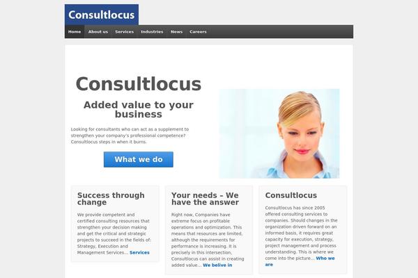 Responsive theme site design template sample