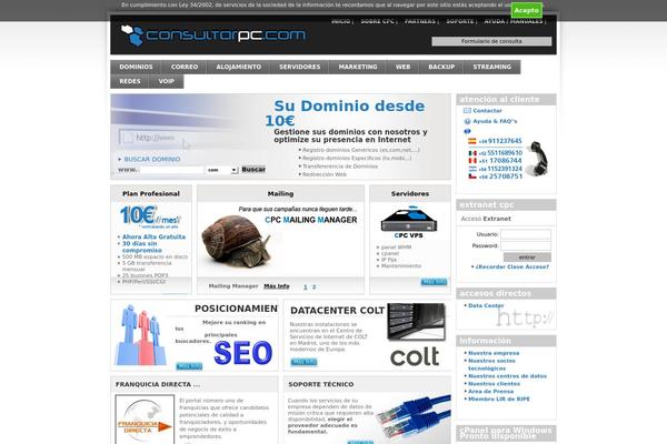 consultorpc.com site used Consultorpc