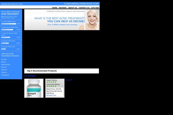 consumeracnereviews.com site used Consumeracnereviews.com-new