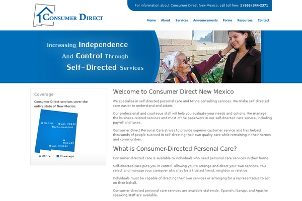 consumerdirectnm.com site used Consumer-direct-theme-master