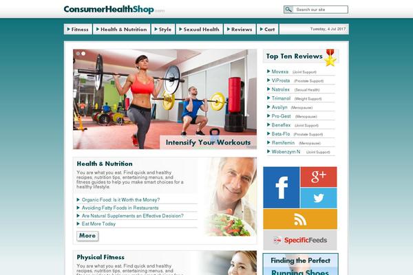 consumerhealthshop.com site used Consumerhealthshop