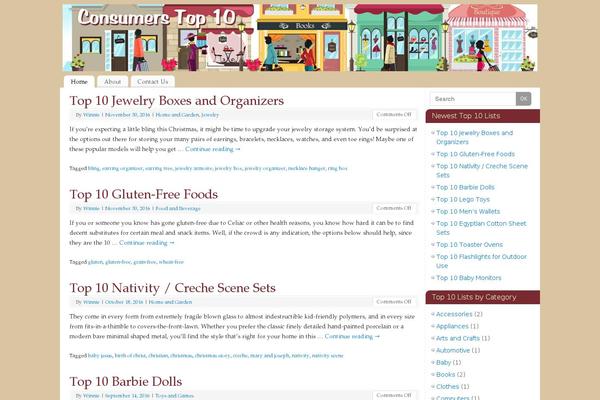 Mantra theme site design template sample