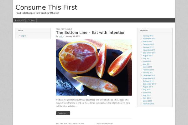 Magazine Basic theme site design template sample