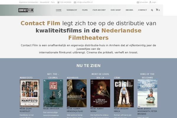 contactfilm.nl site used Contactfilm-theme