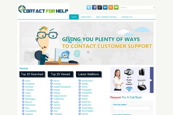 contactforhelp.com site used Crafted