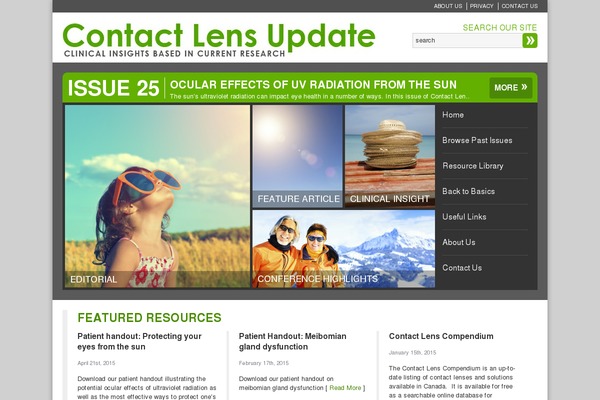 contactlensupdate.com site used Clu3