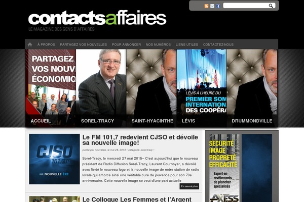 contactsaffaires.com site used Avatarized