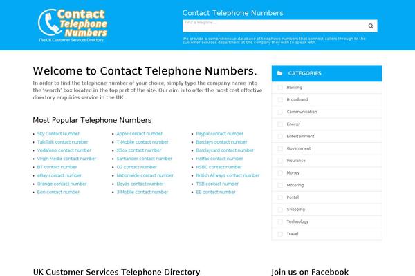contacttelephonenumbers.com site used Numbers_2016